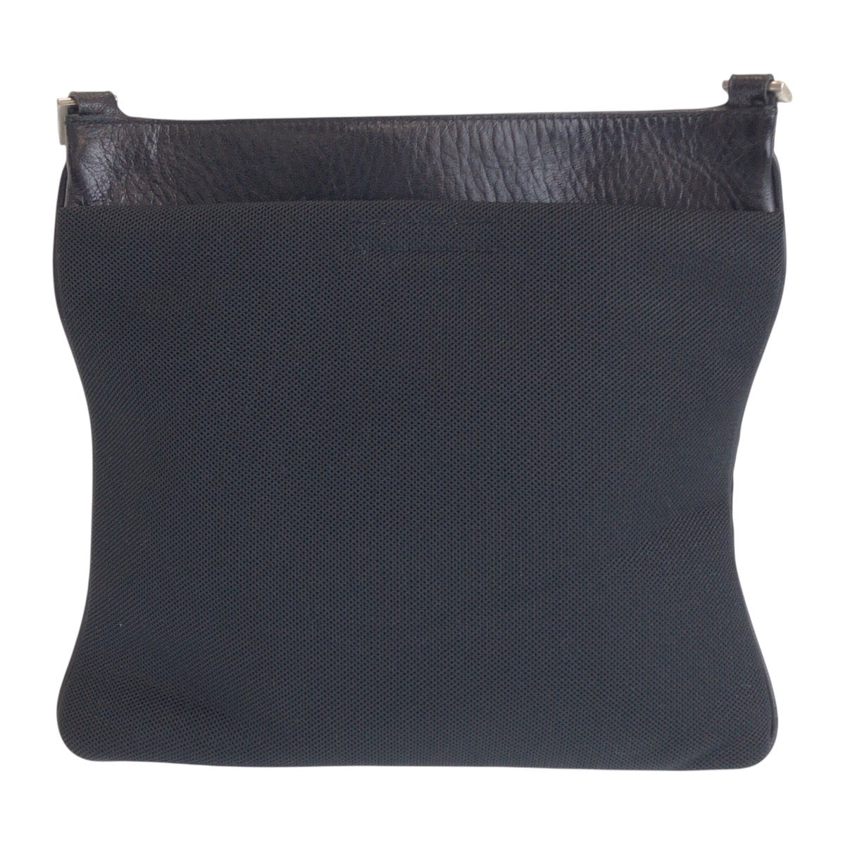 PRADA Shoulder Bag Nylon, Leather black Shoulder Bag pochette Women