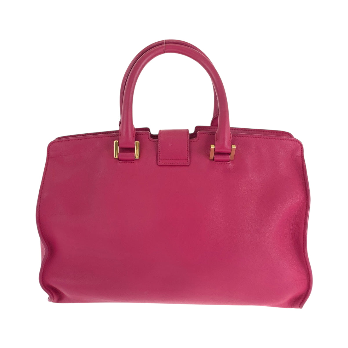 SAINT LAURENT PARIS Shoulder Bag 311210 5514 leather Fuchsia Pink Gold Metal Shoulder Bag handbag Petit Kabas Y line Women