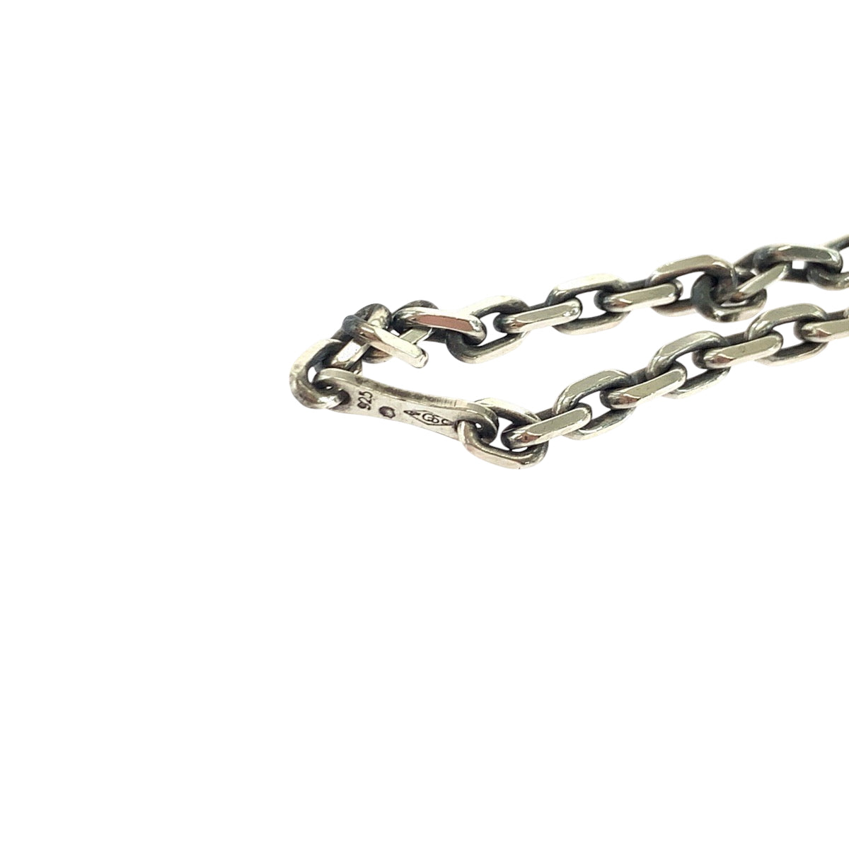 HERMES charm Leather, Silver925 Orange Charcoal SilverMetal Bag Charm Key Holder Horseshoe Horseshoe mens