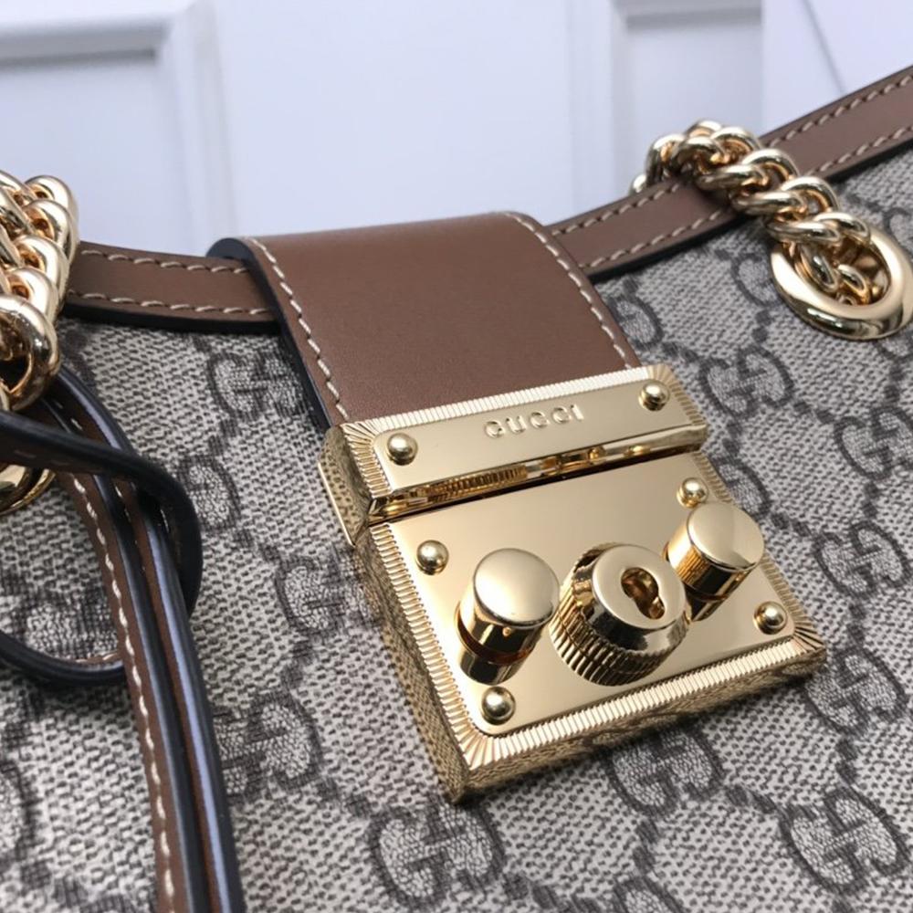 Gucci Padlock Leather Chain Shoulder Bag Style 12