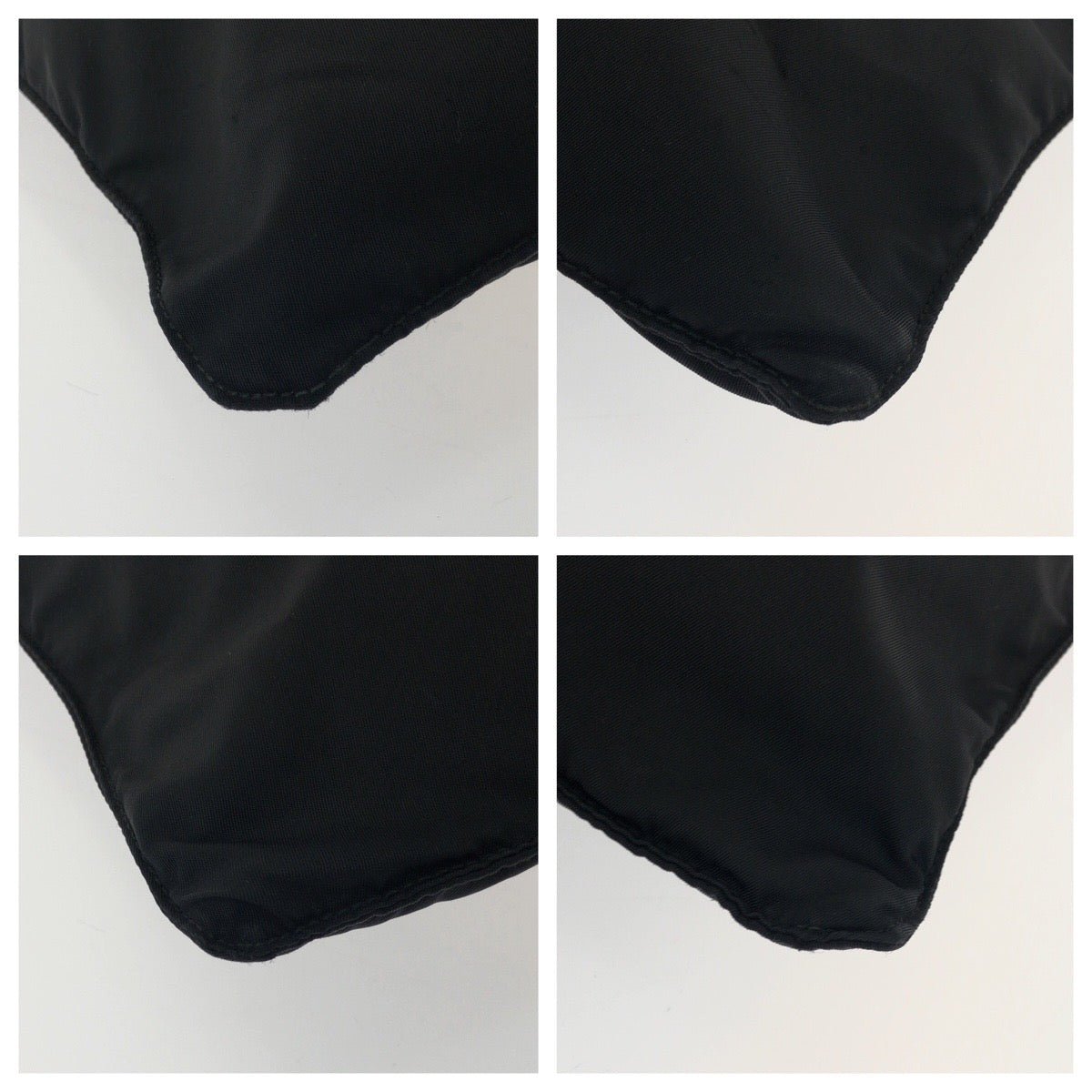 PRADA Shoulder Bag Nylon black Shoulder Bag Sacoche Test Triangle With logo Women