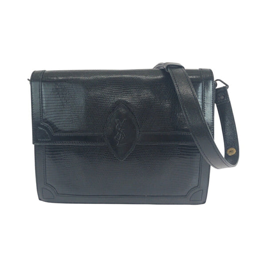 Yves Saint Laurent Lizard Shoulder Bag