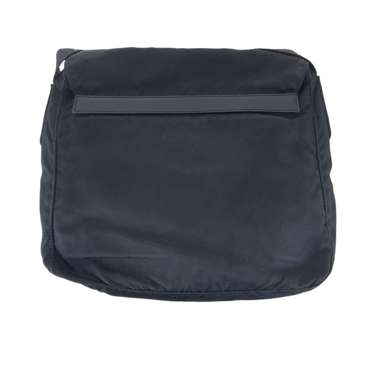 PRADA Shoulder Bag Nylon, Leather Black SilverMetal Shoulder Bag pochette Test Triangle With logo Women