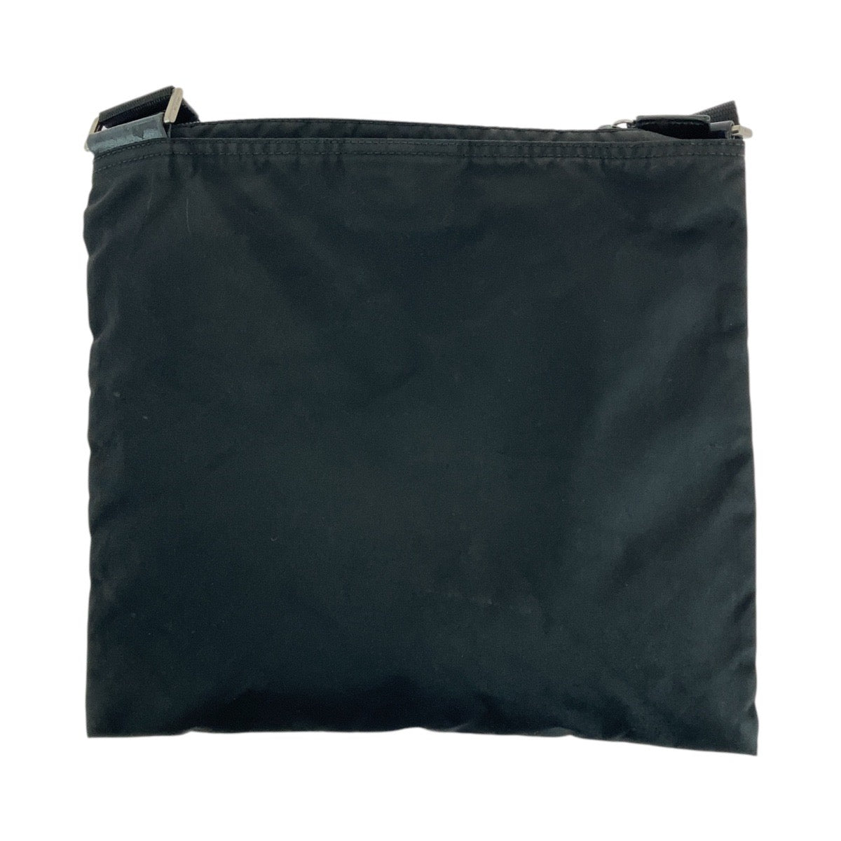 PRADA Shoulder Bag Nylon black Shoulder Bag pochette Test Triangle With logo Women