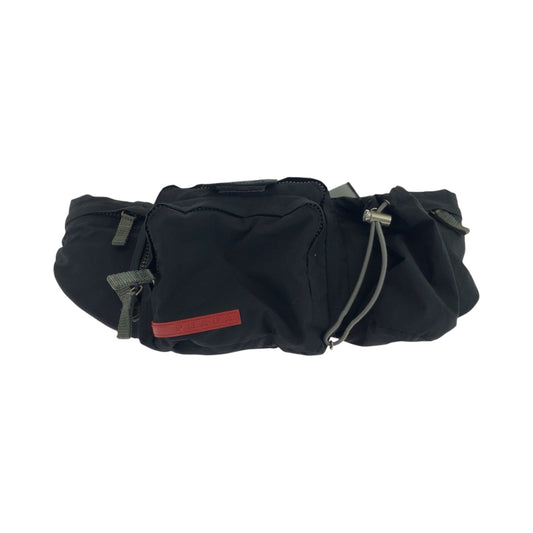 PRADA Waist bag Nylon Black SilverMetal PRADA Sports