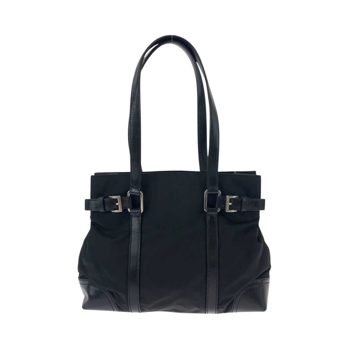 PRADA Tote Bag Nylon black Tote Bag. Test Triangle With logo Women