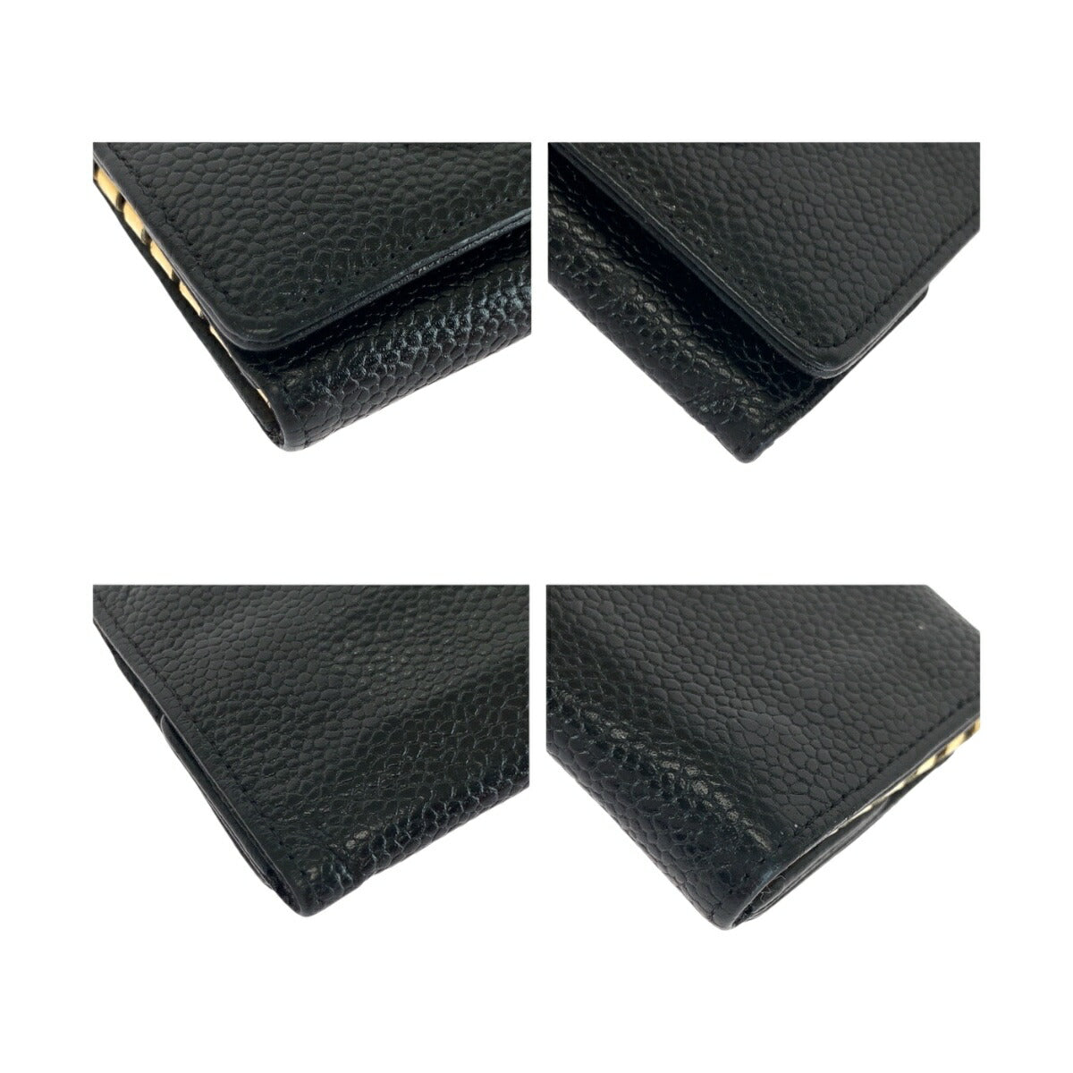 Chanel Coco Mark Leather Key Case Handbag