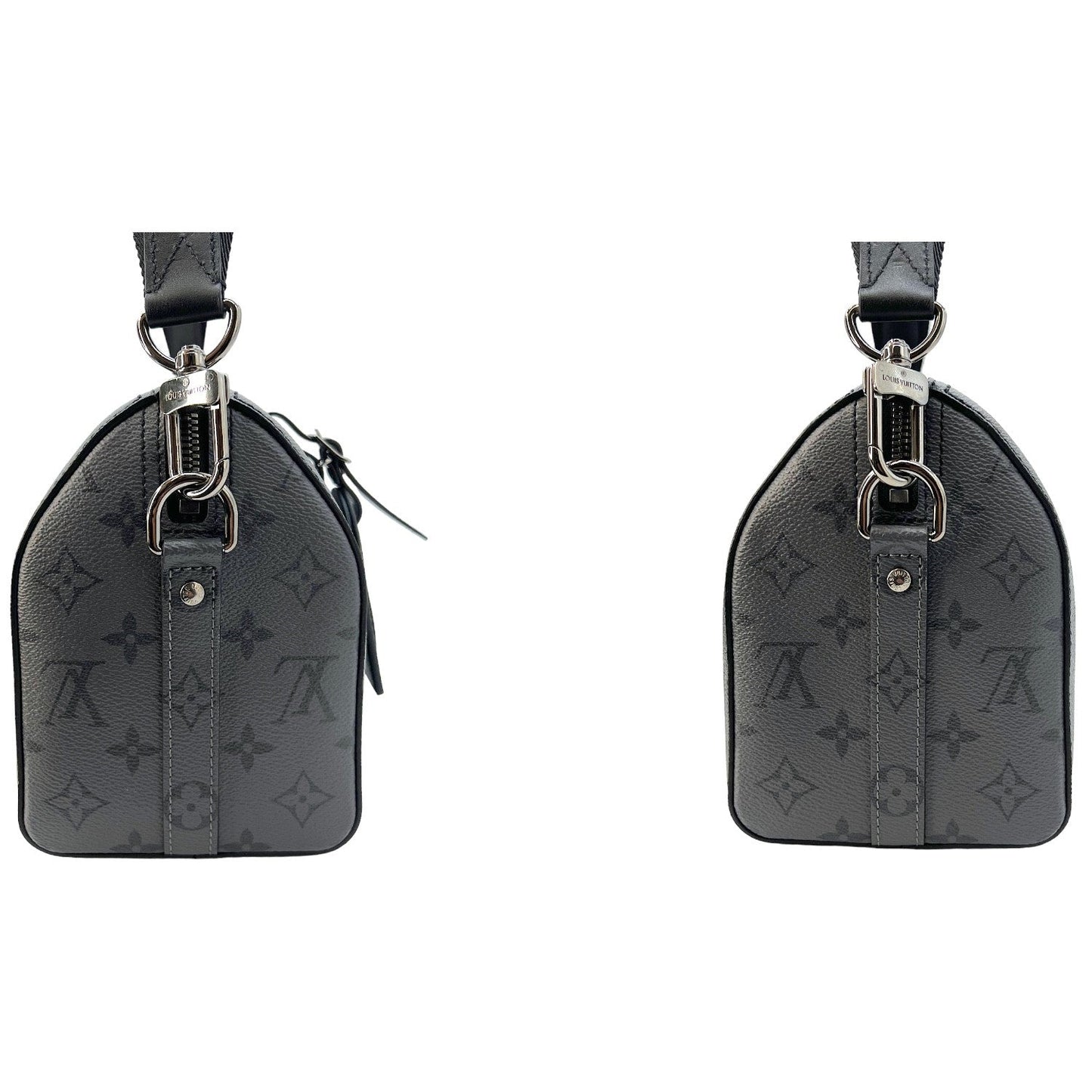 Louis Vuitton Monogram Eclipse Reverse Canvas City Keepall Bag