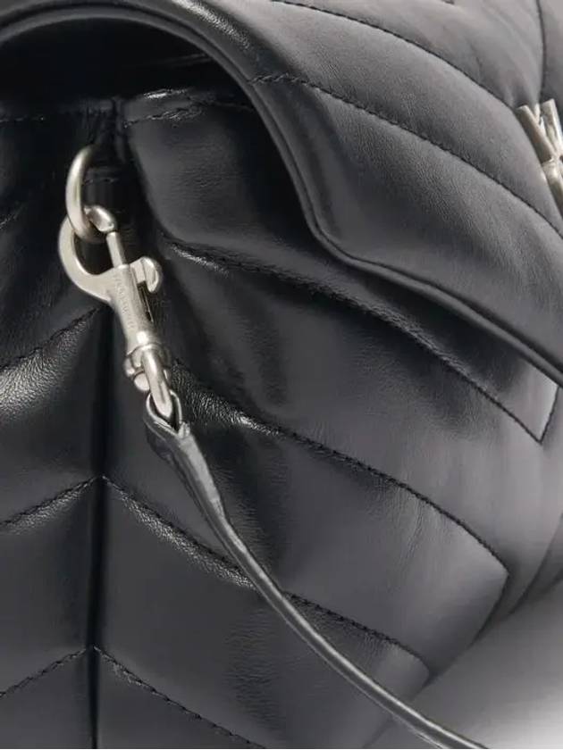 Luxury Saint Laurent Trending 2025 Loulou Toy Leather Small Shoulder Bag Black