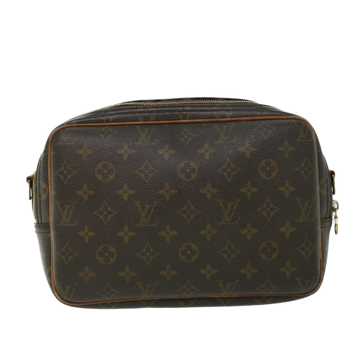 LOUIS VUITTON Monogram Reporter PM Shoulder Bag LV Auth