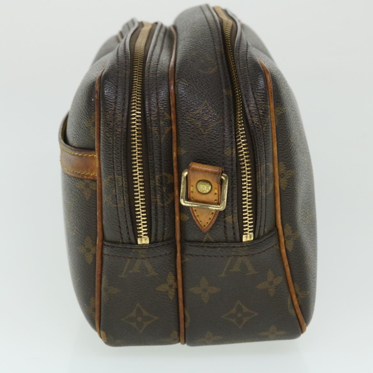 LOUIS VUITTON Monogram Reporter PM Shoulder Bag LV Auth