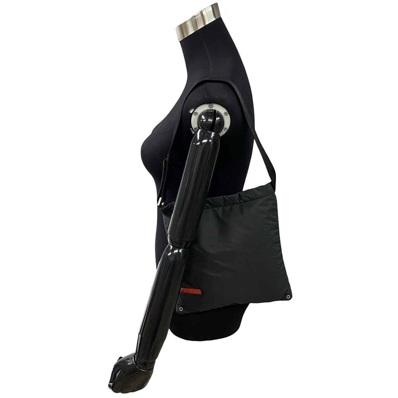 PRADA Shoulder Bag Nylon black PRADA Sports mens(Unisex)