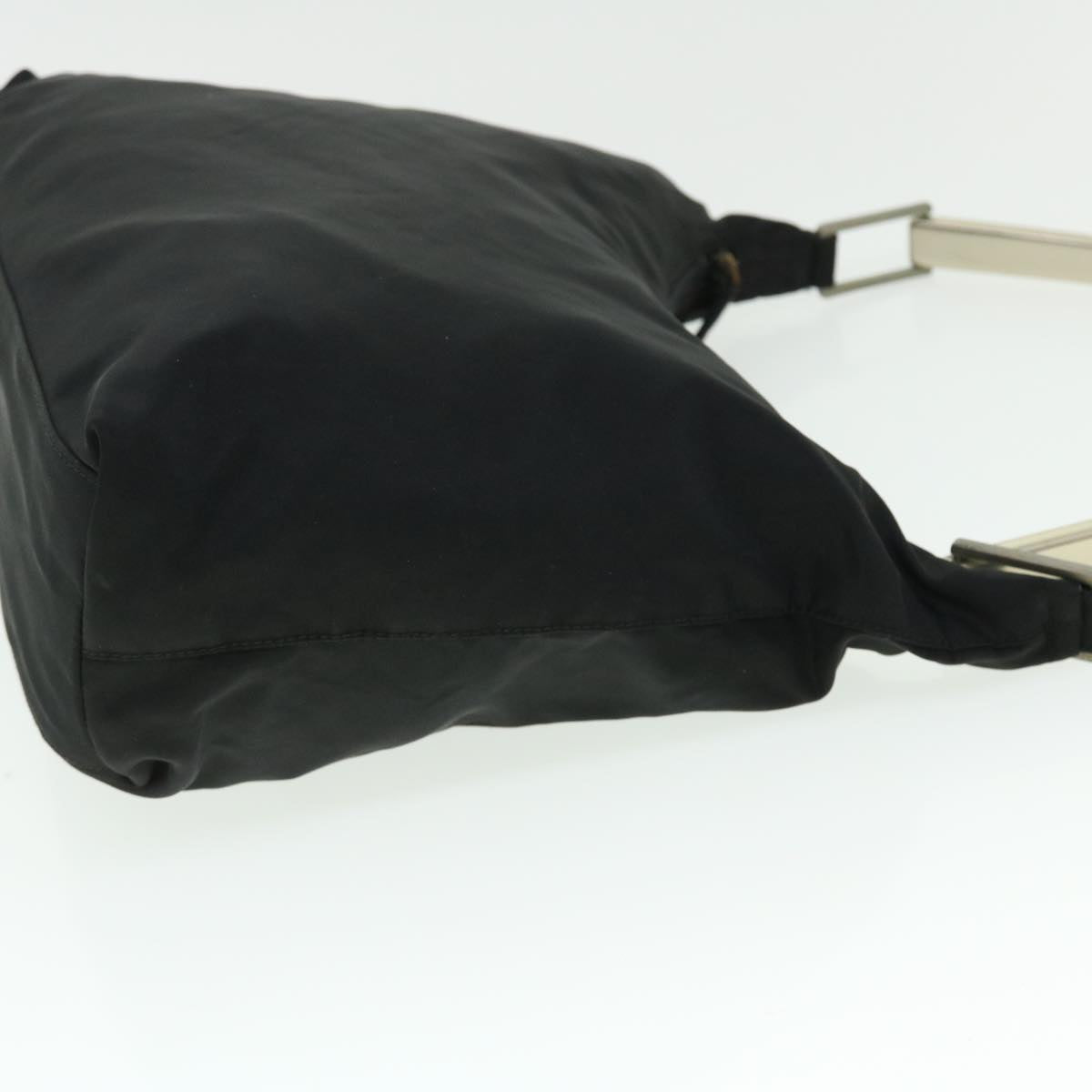 PRADA Shoulder Bag Nylon Black Auth