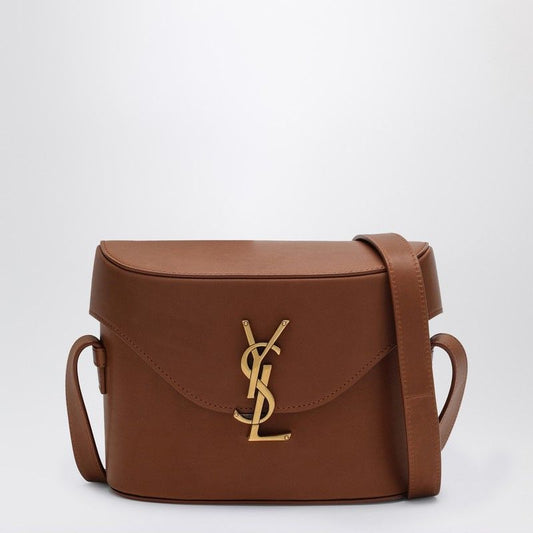 Luxury Saint Laurent Trending 2025 Men's Monogram Small Brick-Coloured Shoulder Bag in Orange | 713700BWR0W