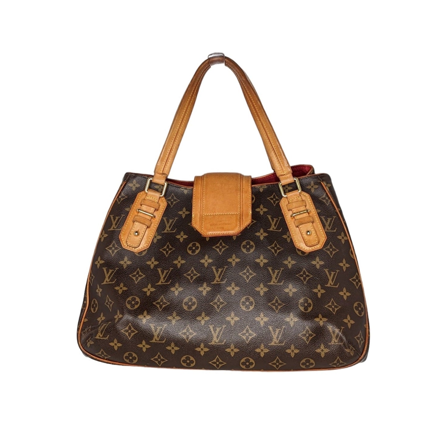 Louis Vuitton Monogram Canvas Griet Satchel Handbag