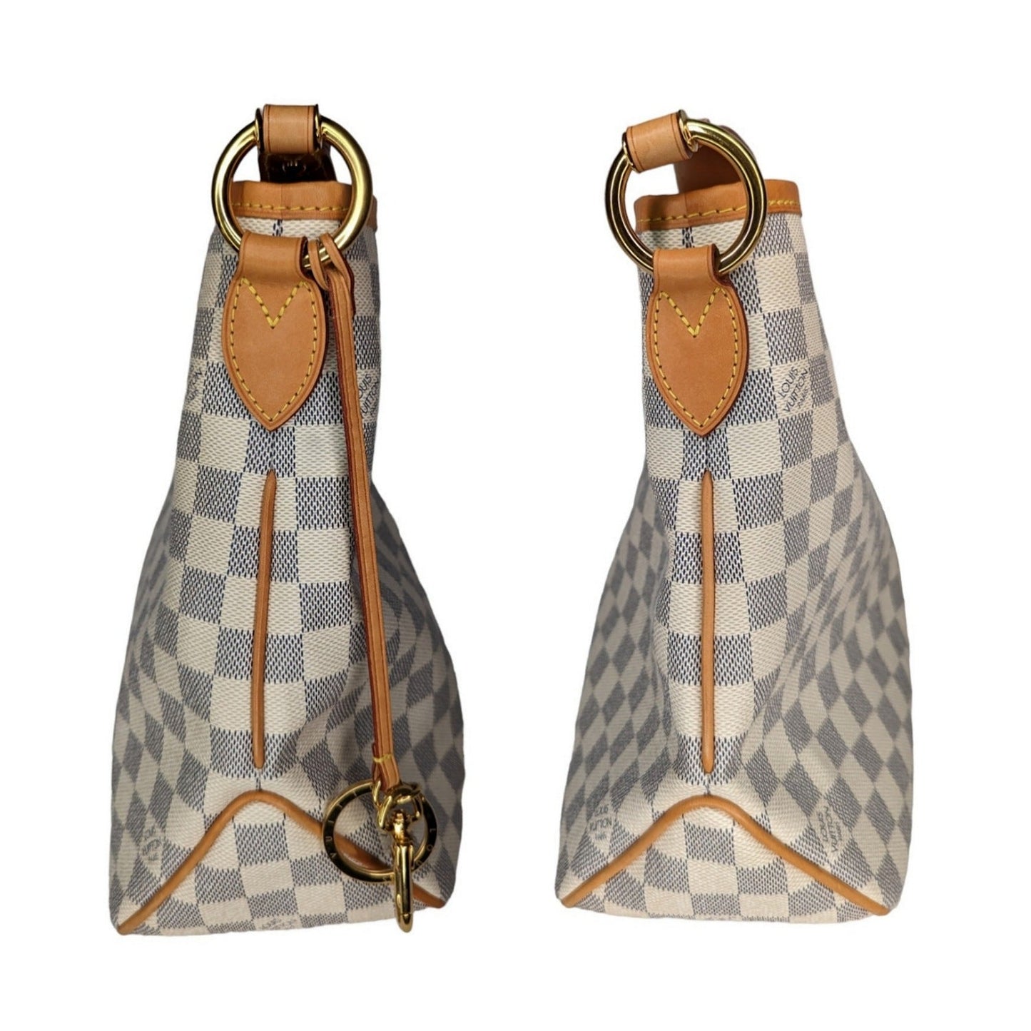 Louis Vuitton Damier Azur Delightful Hobo PM Shoulder Bag