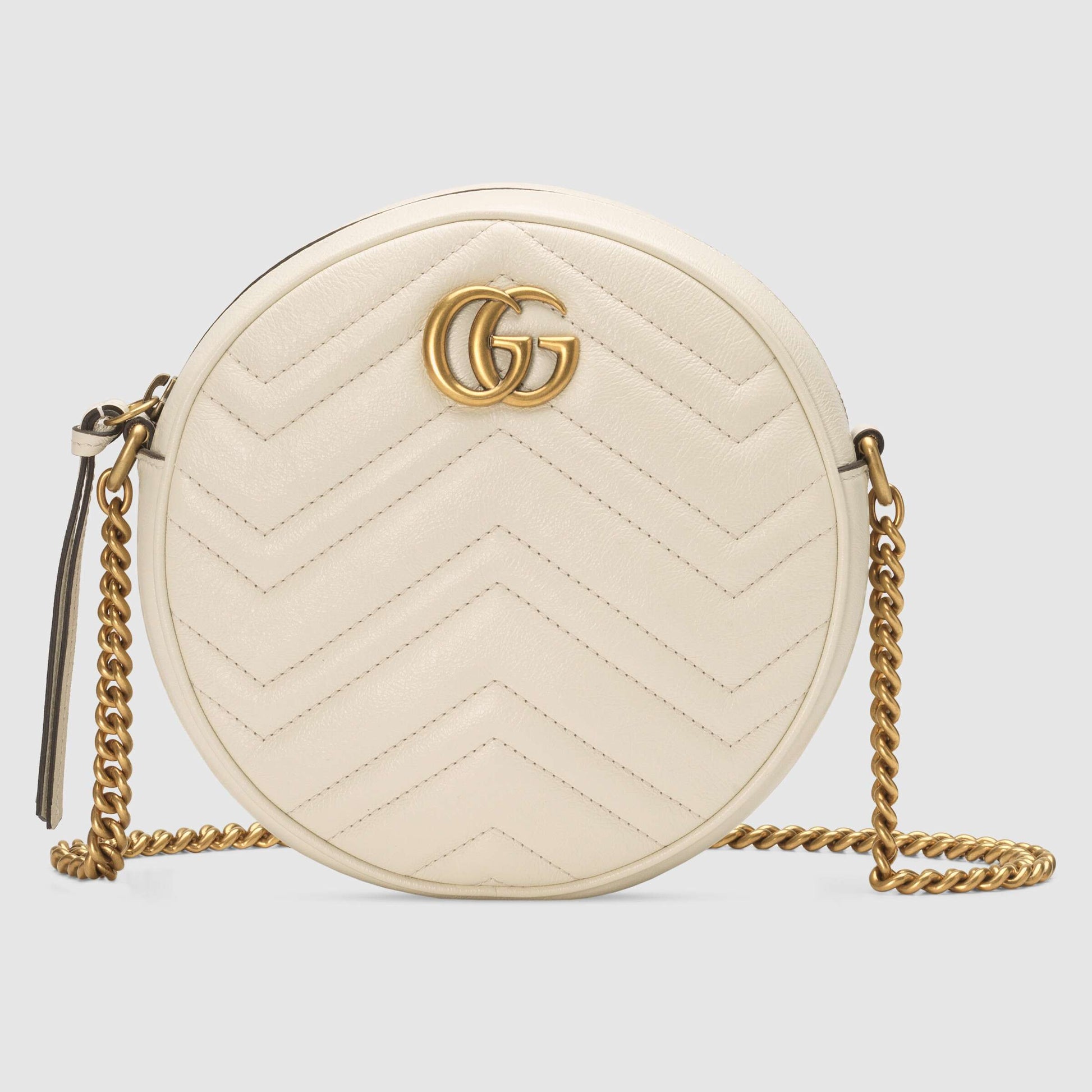 Gucci Monogram Chain Leather Crossbody