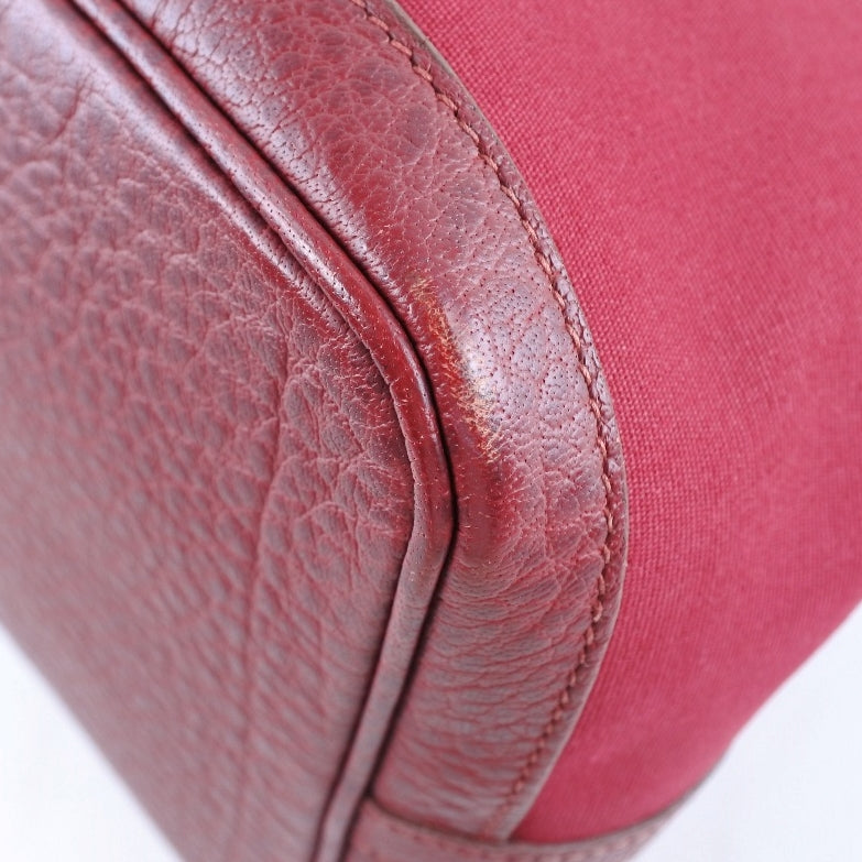 HERMES Handbag Towar Officier Red Garden party PM Women