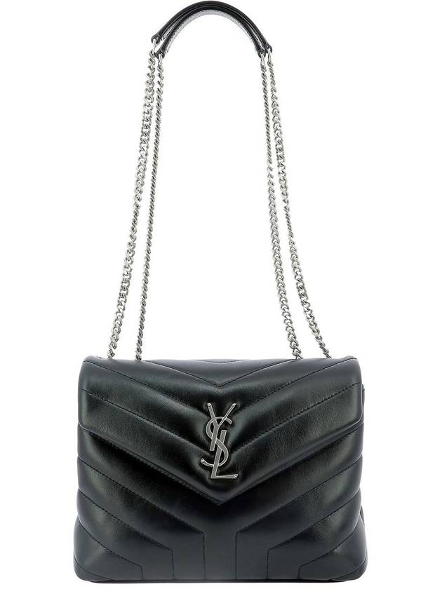Luxury Saint Laurent Trending 2025 Matelasse Lulu Quilted Small Shoulder Bag Black