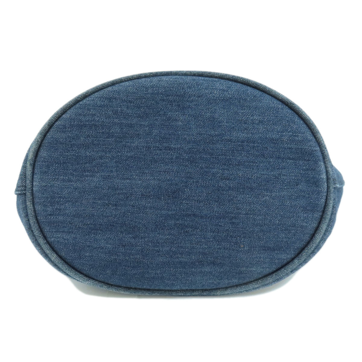 PRADA Handbag denim Navy Bucket type