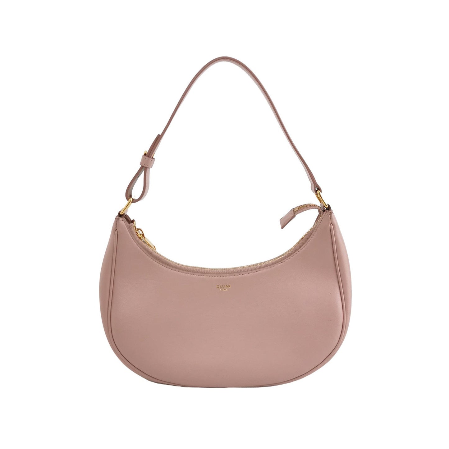 Celine Ava Hobo Pastel Pink Leather Shoulder Bag
