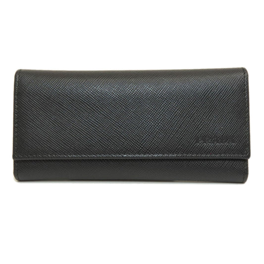 PRADA Key case Key holder 2M0223 leather black Logo engraving mens(Unisex)