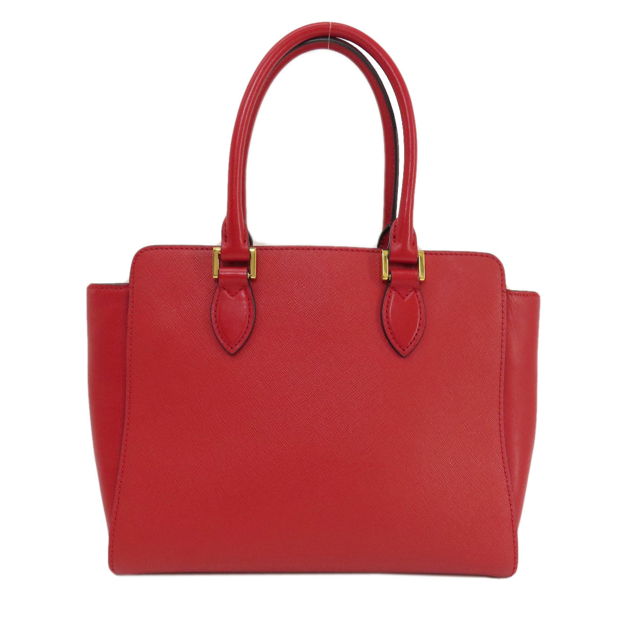 PRADA Handbag leather Red Saffiano