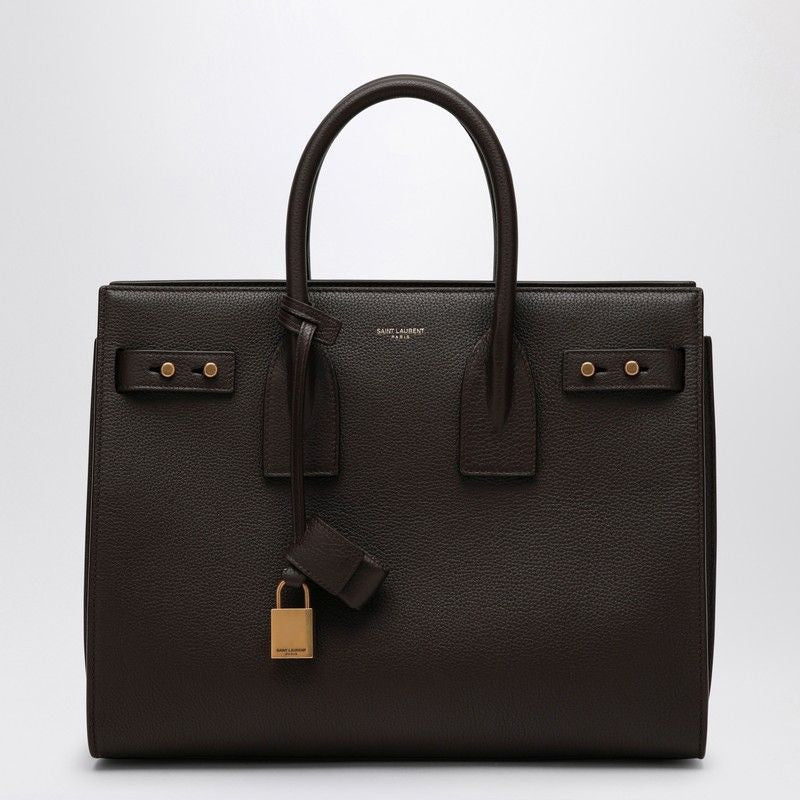 Luxury Saint Laurent Trending 2026 Women's Sac De Jour in Brown | 717447DTI0W