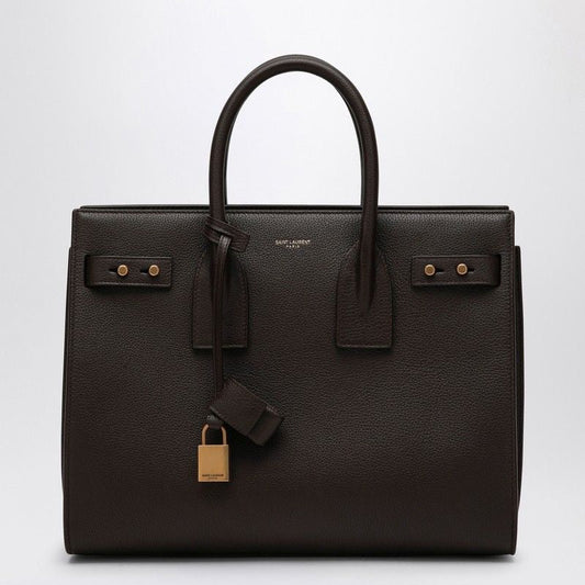 Luxury Saint Laurent Trending 2026 Women's Sac De Jour in Brown | 717447DTI0W