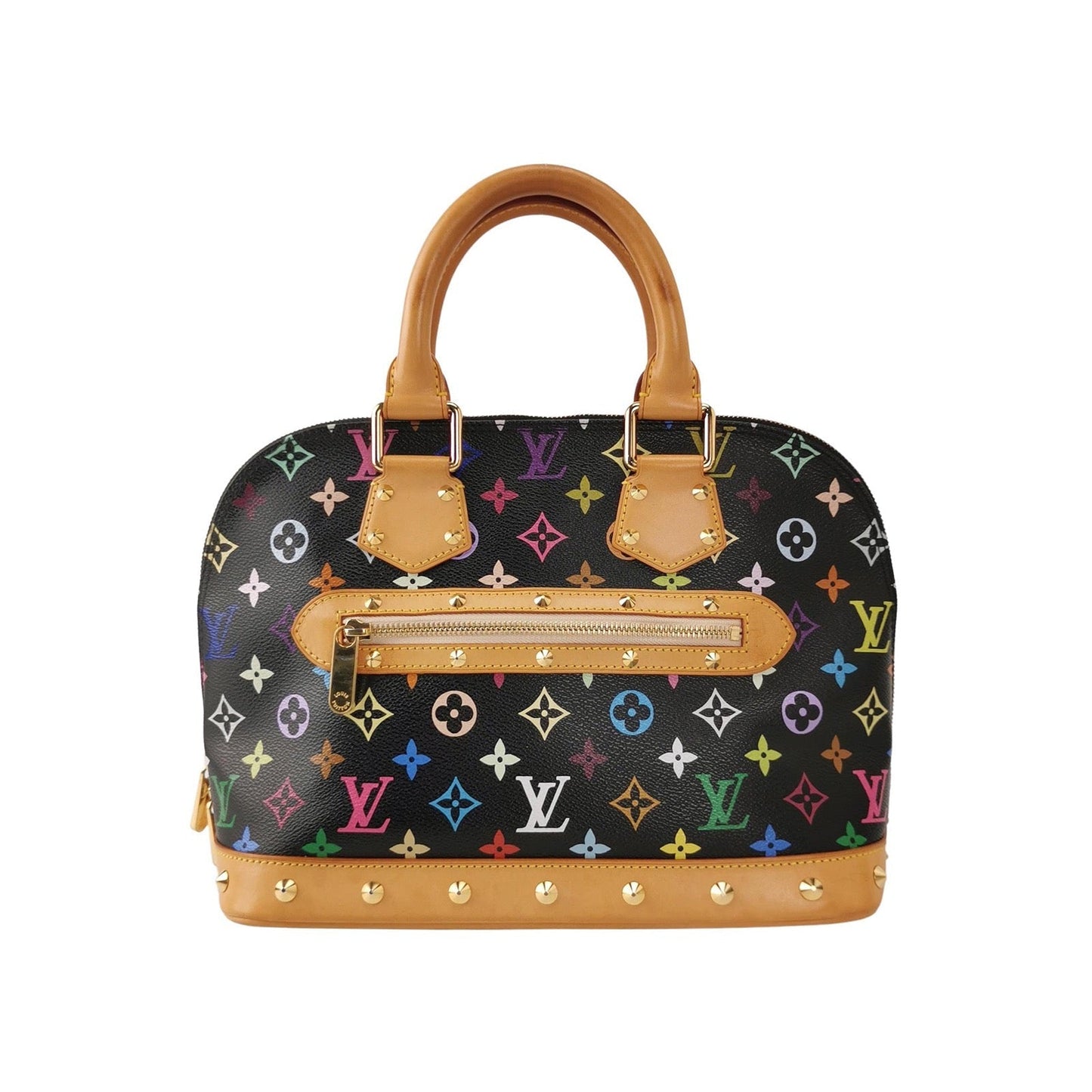 Louis Vuitton x Takashi Murakami Alma Small Black Multicolor