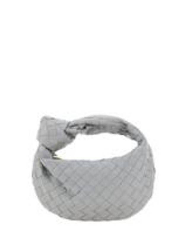 Luxury Bottega Veneta Jodie Intrecciato Small Tote Bag Grey