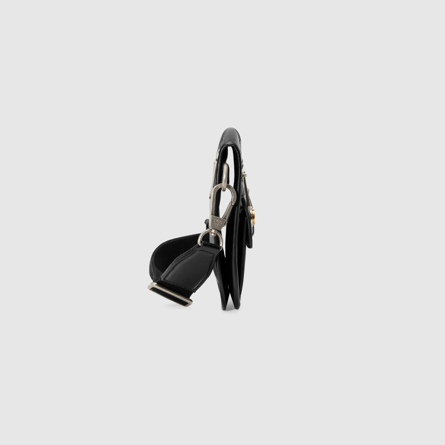 Gucci Monogram Nylon Leather Crossbody
