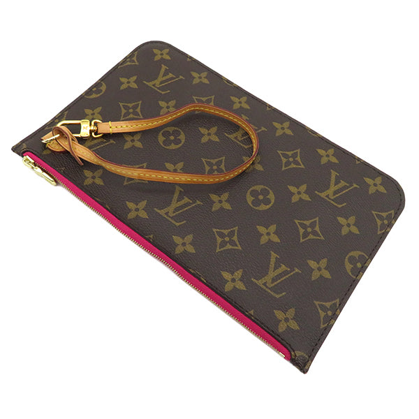 Louis Vuitton Neverful Pouch MM Monogram Clutch