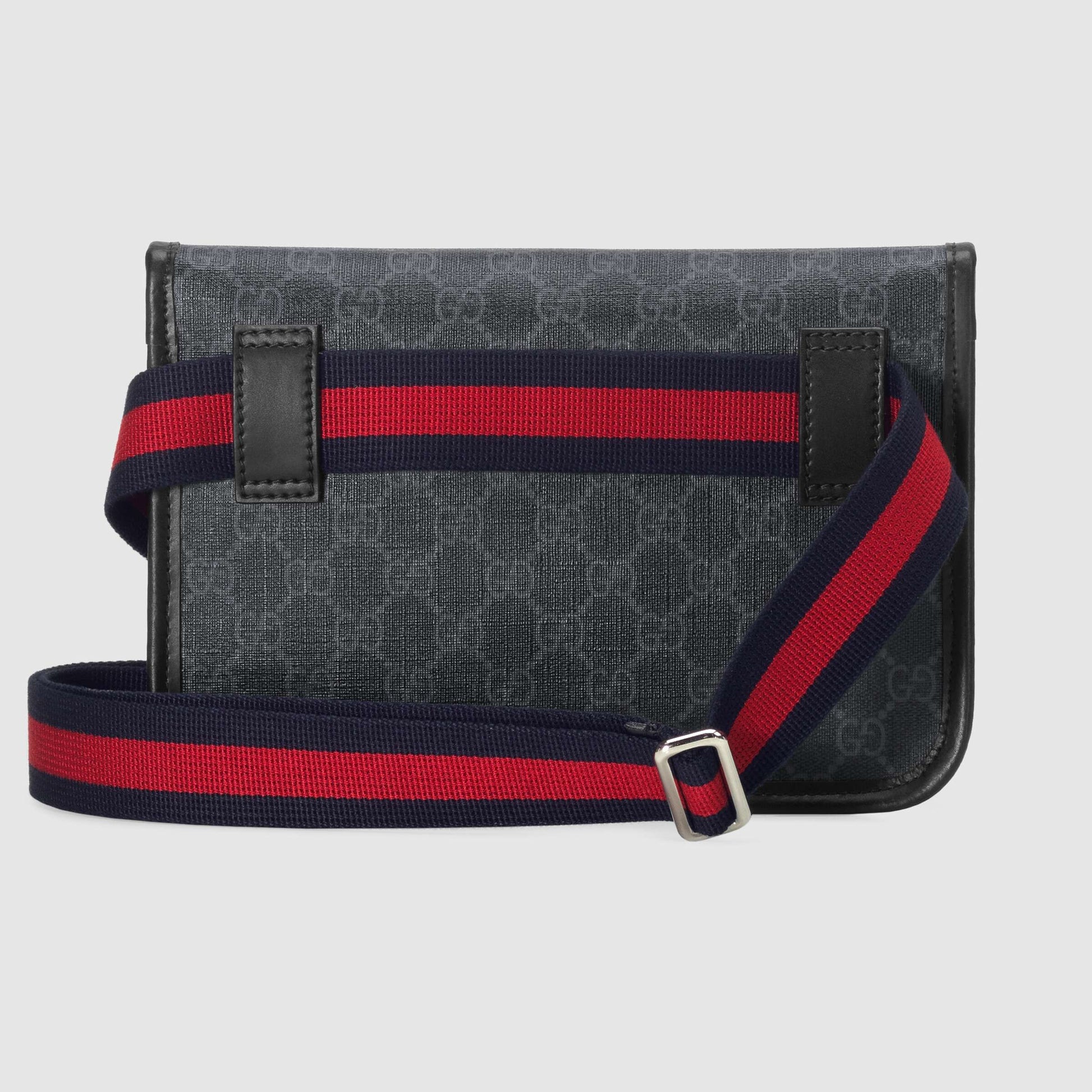 Gucci Monogram Nylon Leather Canvas Crossbody