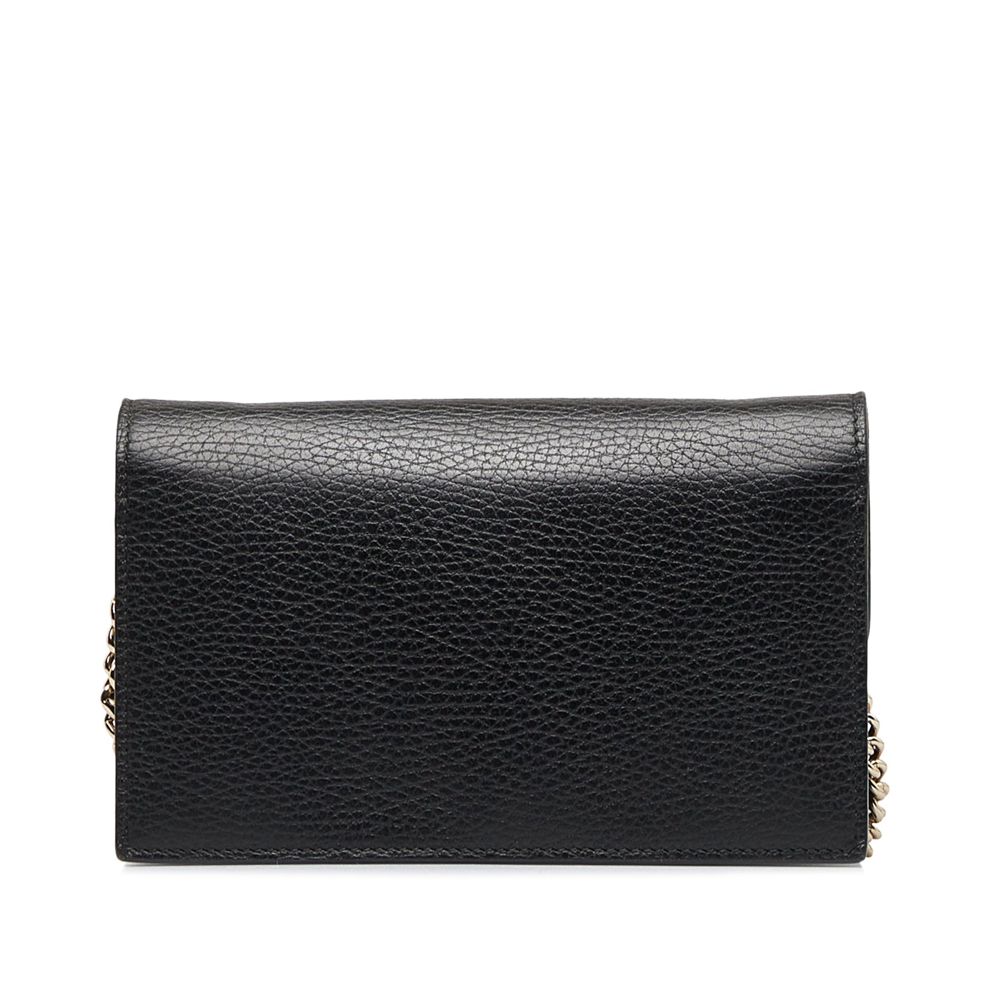 Gucci Interlocking G Leather Chain Crossbody Style 1