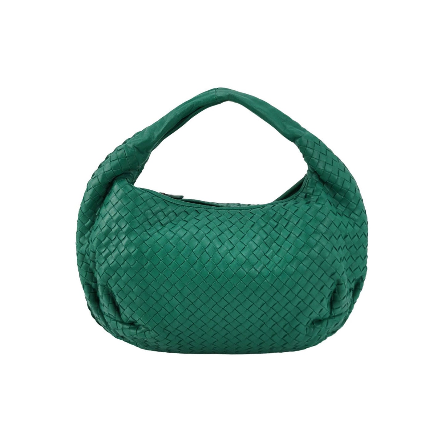 Bottega Veneta Belly Hobo Intrecciato Green Nappa Leather Small