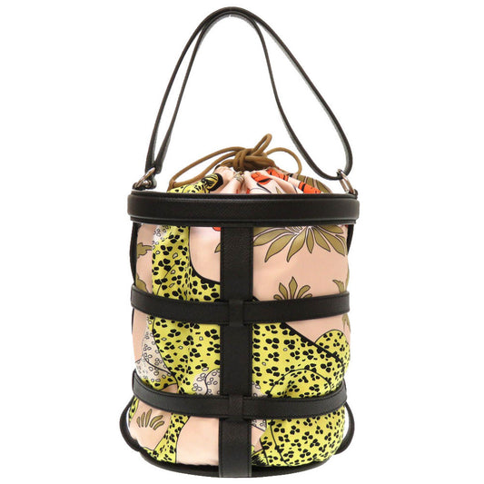 HERMES Shoulder Bag Epsom black Muzaldine Women