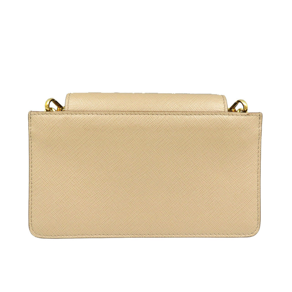 PRADA Mobile phones and smartphone accessories 1ZH034 leather beige Women