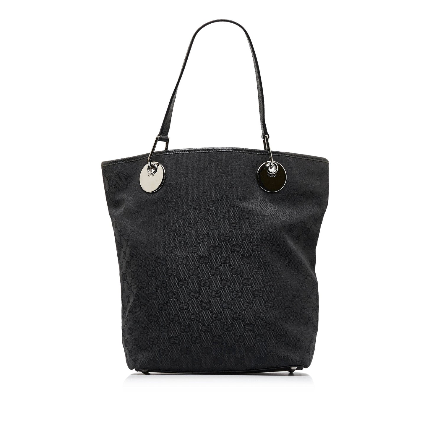 Gucci Leather Canvas Tote