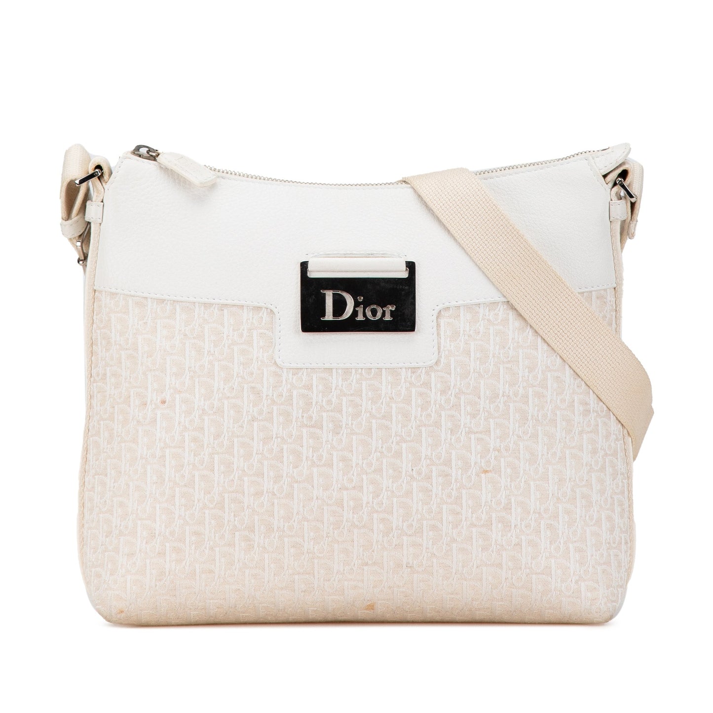 Dior Leather Canvas Crossbody