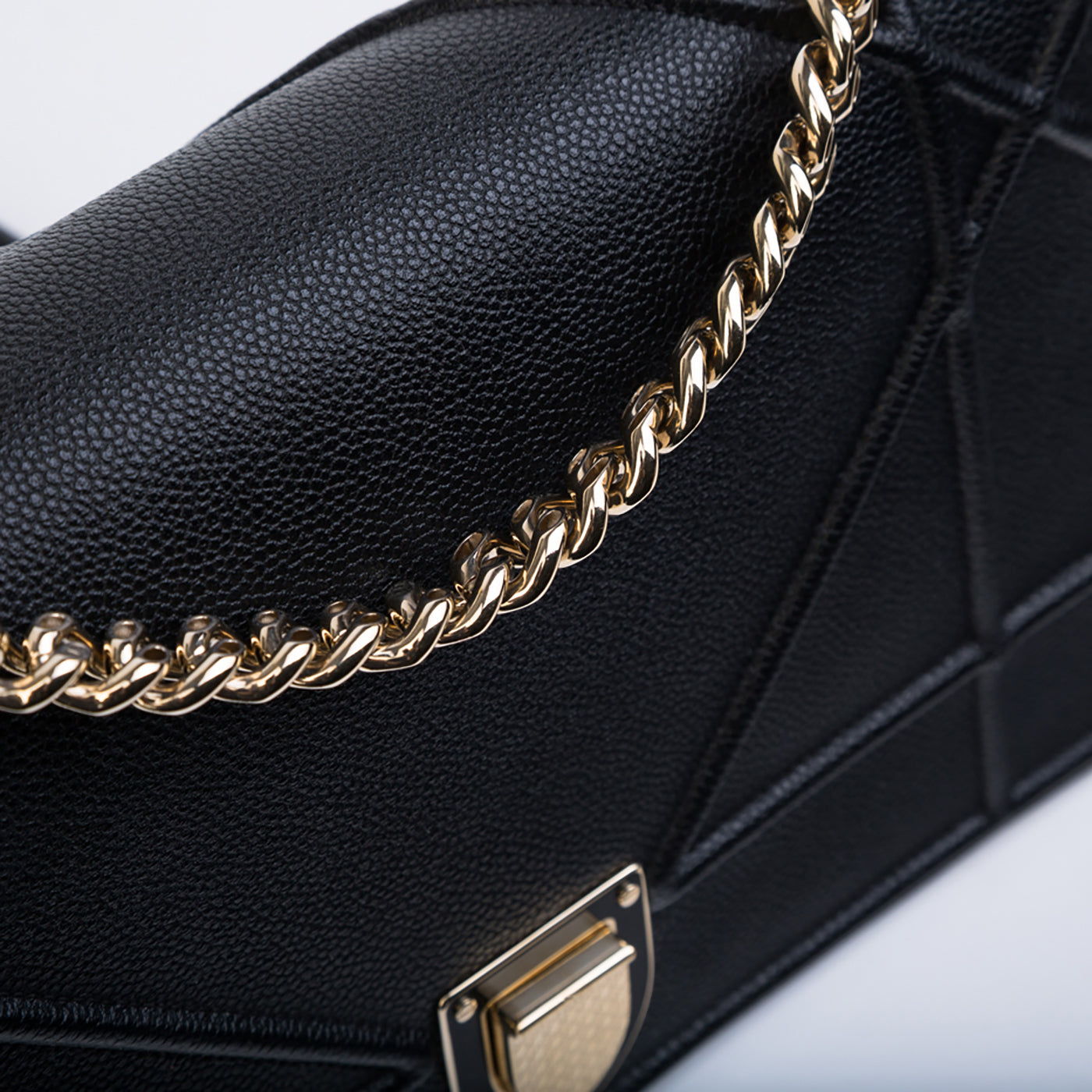 Dior Chain Leather Tote