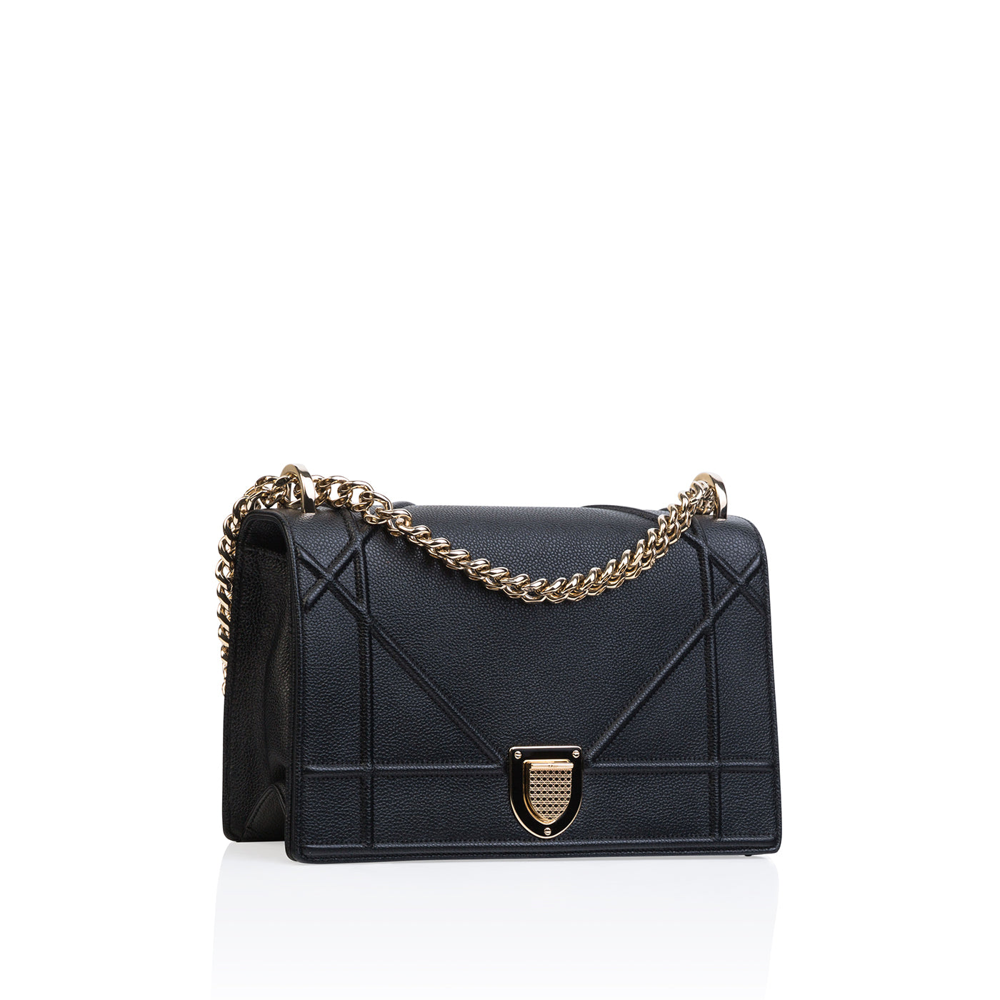 Dior Chain Leather Tote