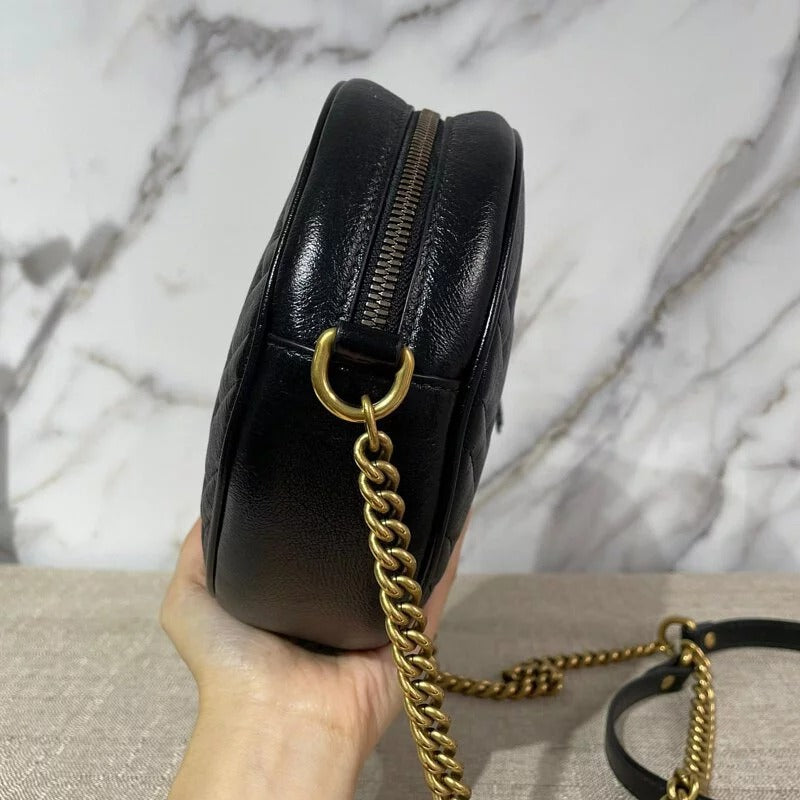 Gucci Lou Leather Mini Shoulder Bag