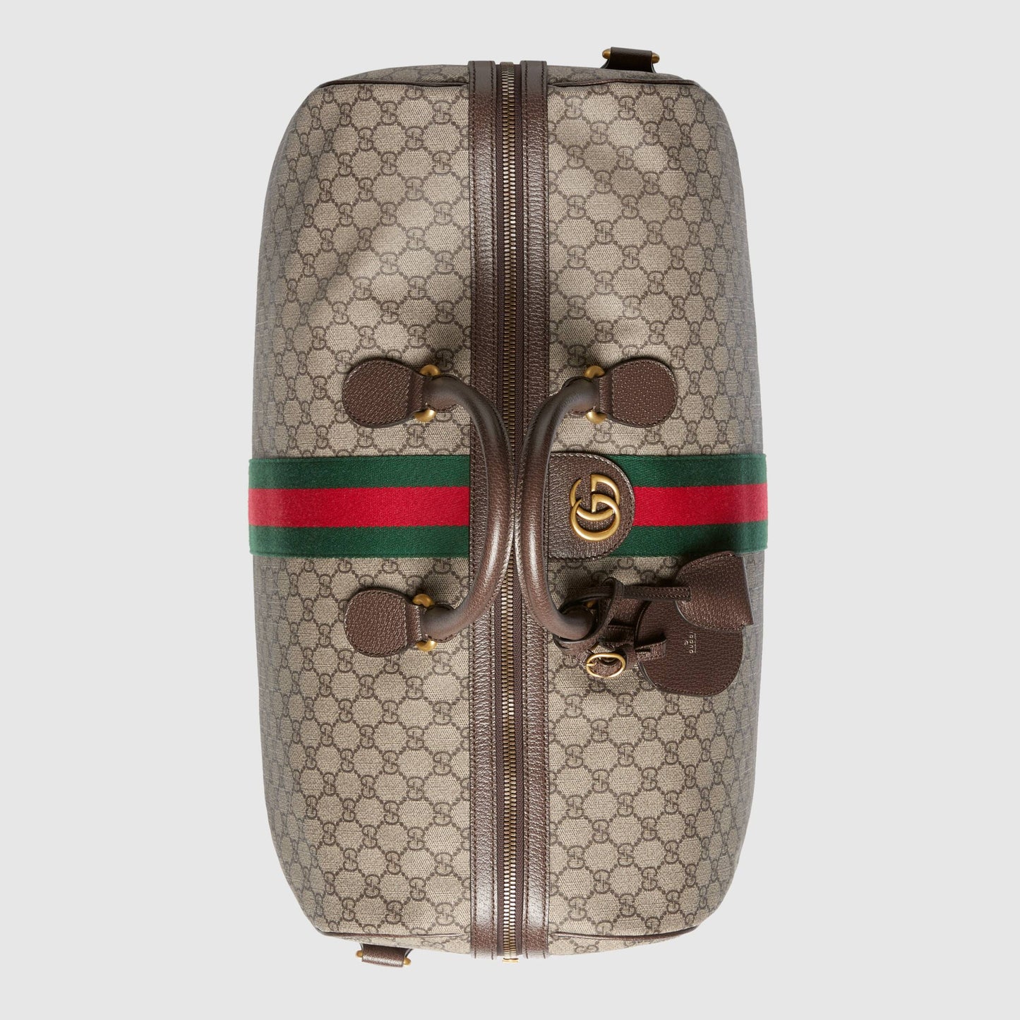 Gucci Monogram Nylon Leather Canvas Crossbody