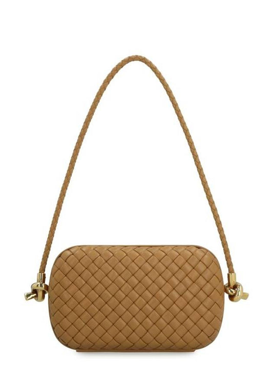 Luxury Bottega Veneta Knot Minadiair On Strap Tote Bag Camel