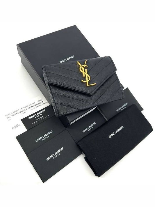 Luxury Saint Laurent Trending 2026 Envelope card wallet