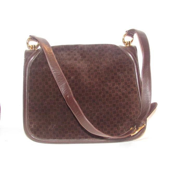 Gucci Lou Saddle Leather Mini Shoulder Bag