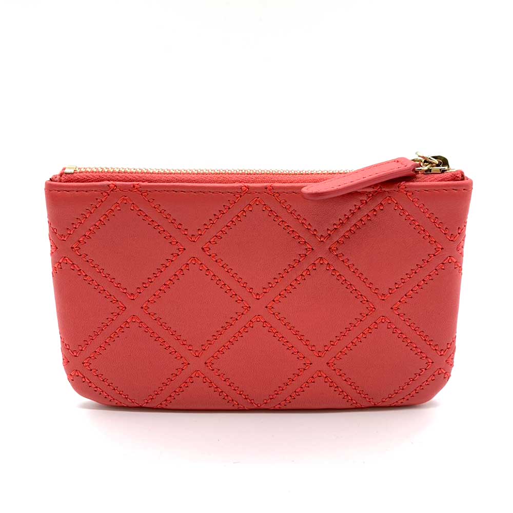 Chanel Lambskin Mini Pouch Pink Classic Flap