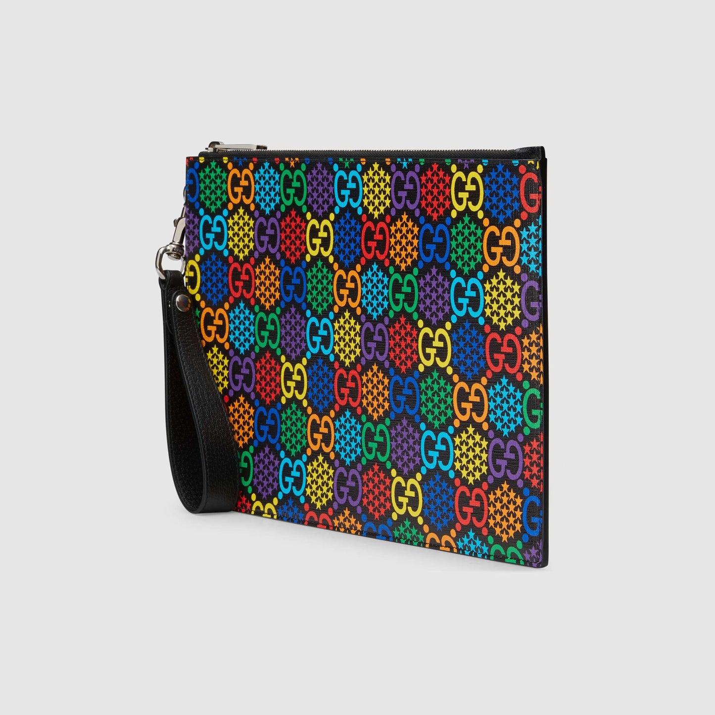 Gucci Monogram Leather Canvas Crossbody