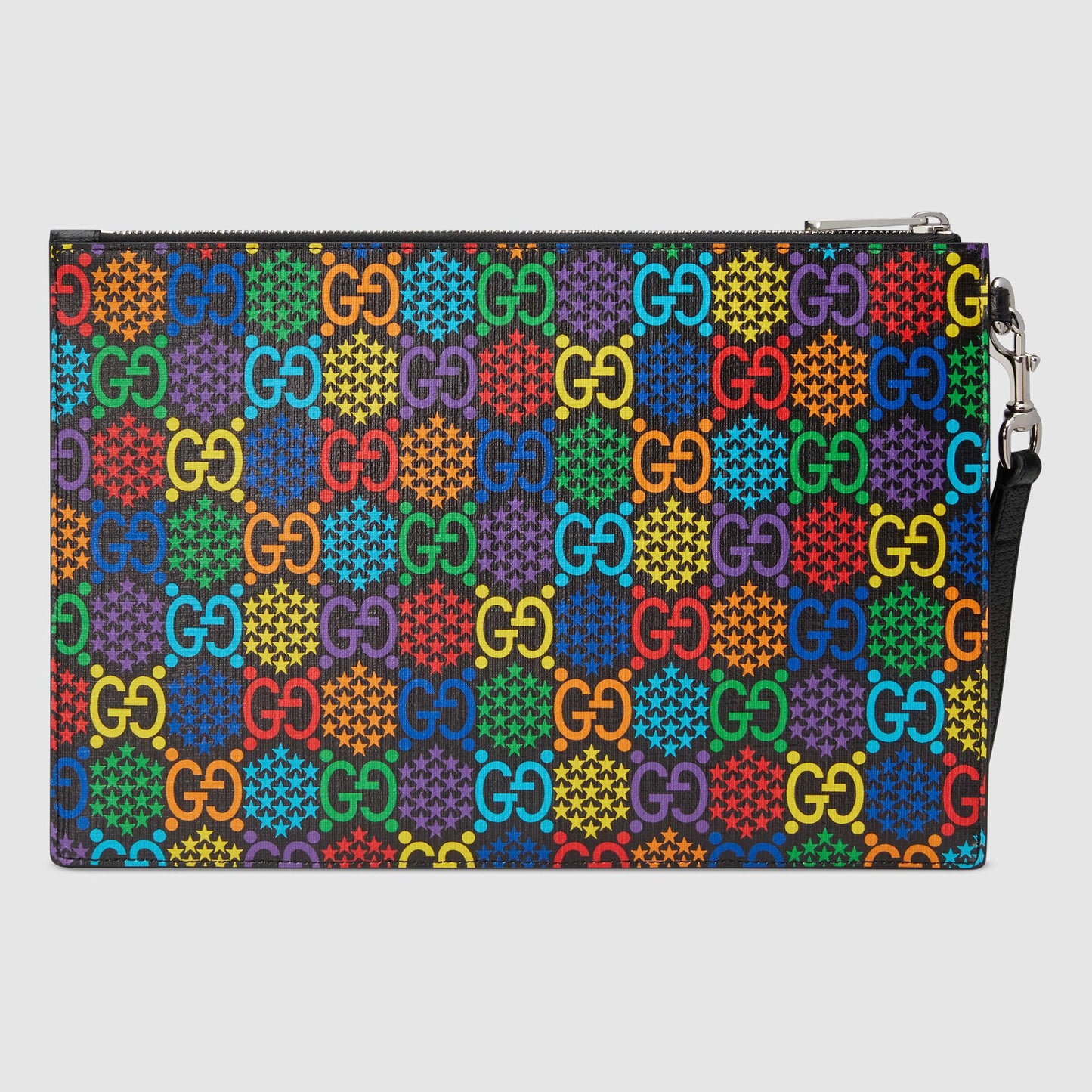 Gucci Monogram Leather Canvas Crossbody